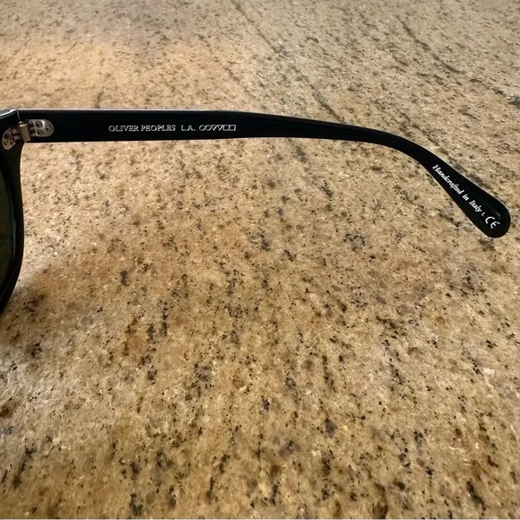 Oliver Peoples Black Boudreau LA Sunglasses - Picture 10 of 13